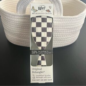 NWT Mackenzie Childs x Wet Brush Original Detangler Courtly Check Wetbrush Hair